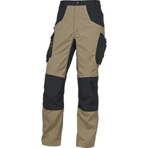 Pantalon de travail MACH SPIRIT beige/noir - Taille L
