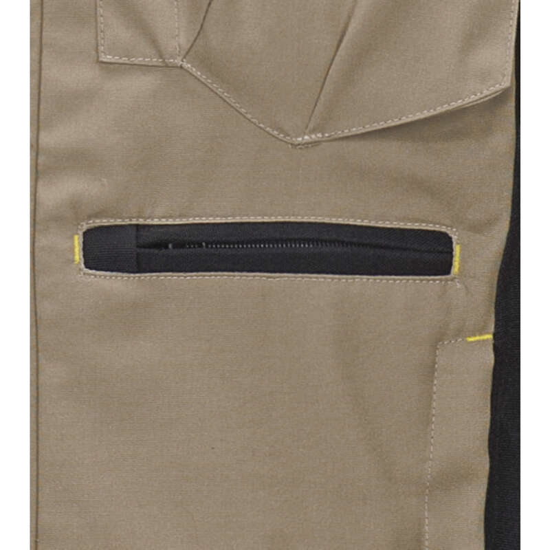 Pantalon de travail MACH SPIRIT beige/noir - Taille XL