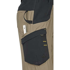 Pantalon de travail MACH SPIRIT beige/noir - Taille M