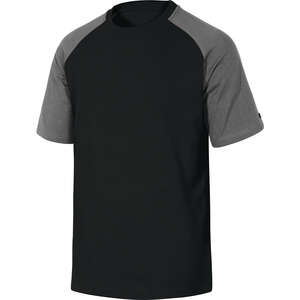 T-shirt manches courtes bicolore MACH SPRING noir/gris - Taille XL