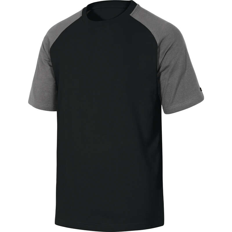 T-shirt manches courtes bicolore MACH SPRING noir/gris - Taille XXL