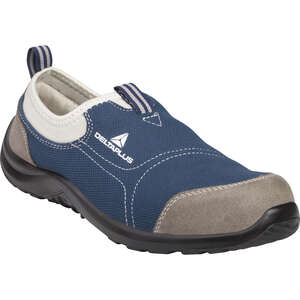Chaussures de travail basses MIAMI S1P gris/bleu - Taille 43