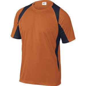 T-shirt manches courtes bicolore MACH SPRING rouge/gris - Taille L