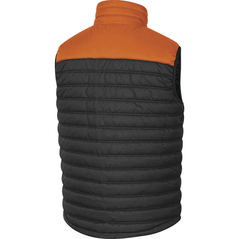 Gilet doudoune G-DOON gris/orange - Taille L