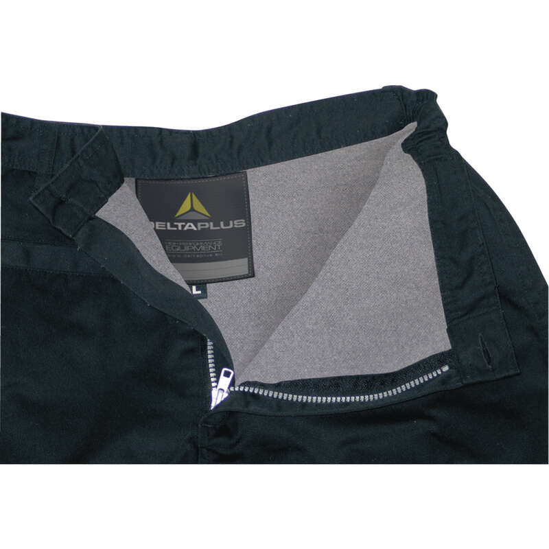 Pantalon de travail chaud D-MACH gris/jaune - Taille M