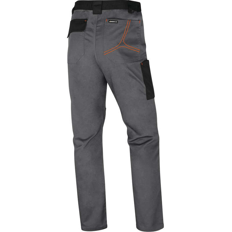 Pantalon de travail chaud MACH2 WINTER gris/orange - Taille L