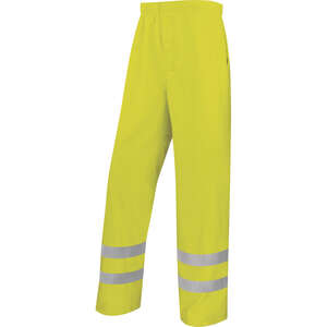 Pantalon de pluie enduit polyuréthane extérieur 900PANHV orange fluo - Taille XL
