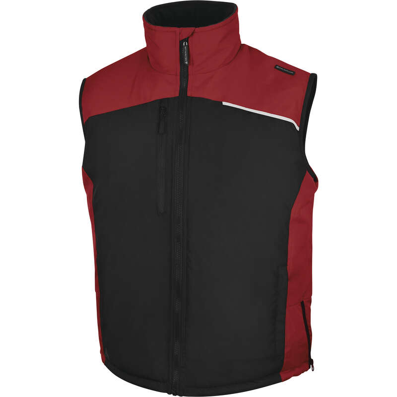 Gilet polyester pongée enduit PVC FIDJI3 noir - Taille XL