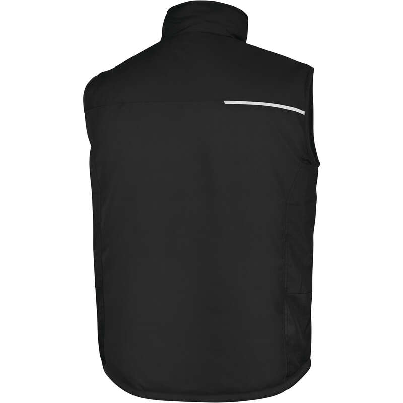 Gilet polyester pongée enduit PVC FIDJI3 noir - Taille M