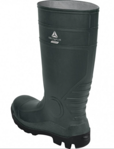 Botte de sécurité vert PVC S5 - T42