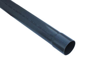 Tube assainissement QUATTRO CR8 en PVC ivoire L. 4 m / Diam. 100 mm