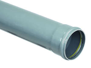 Tube assainissement ECO TP 250 CR8 en PVC L. 3 m / Diam. 250 mm