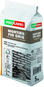MORTIER FIN GRIS 5KG