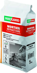 MORTIER REFRACTAIRE 5KG