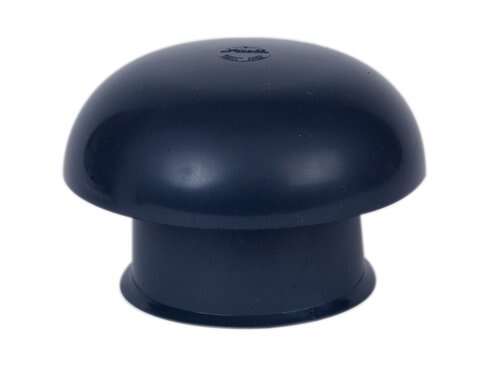 Chapeau de ventilation en PVC ardoise - Diam. 100 mm