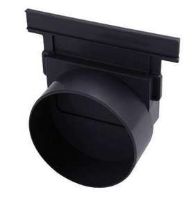Fond de naissance pour caniveau KENADRAIN en PVC H. 100 mm gris