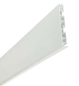 Bandeau alvéolaire BELRIV en PVC blanc L. 4 m x H. 21 cm