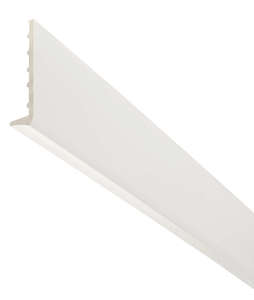 Bandeau cellulaire BELRIV TRADI en PVC blanc L. 4 m x H. 15 cm x Ép. 10 mm