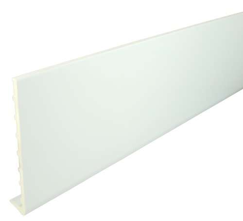 Bandeau cellulaire BELRIV TRADI en PVC blanc L. 400 x H. 20 cm x Ép. 7 mm