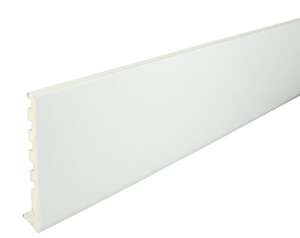 Bandeau cellulaire BELRIV TRADI en PVC blanc L. 4 m x H. 17,5 cm x Ép. 15 mm