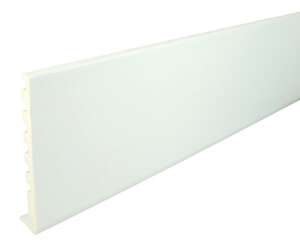 Bandeau cellulaire BELRIV TRADI en PVC blanc L. 4 m x H. 20 cm x Ép. 15 mm