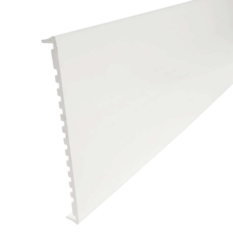 Bandeau cellulaire BELRIV TRADI en PVC blanc L. 4 m x H. 40 cm x Ép. 15 mm