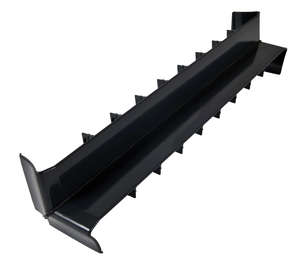Angle de gouttière intérieur universel à 90° anthracite