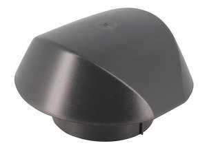 Chapeau de ventilation en PVC anthracite - Diam. 100 mm