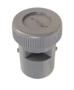 Aérateur à membrane en PVC gris Diam. 32 - 40 mm