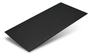 Ardoise en fibres-ciment ORLEANE droit anthracite - L. 45 x l. 30 cm