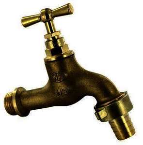 ROBINET DE PUISAGE A RAN M 1/2 - (3/4) Ø15 LIEN 1 PIÈCE