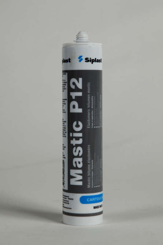 Mastic en bitume élastomère P12 pour l'étanchéité en couverture - Cartouche de 310 ml