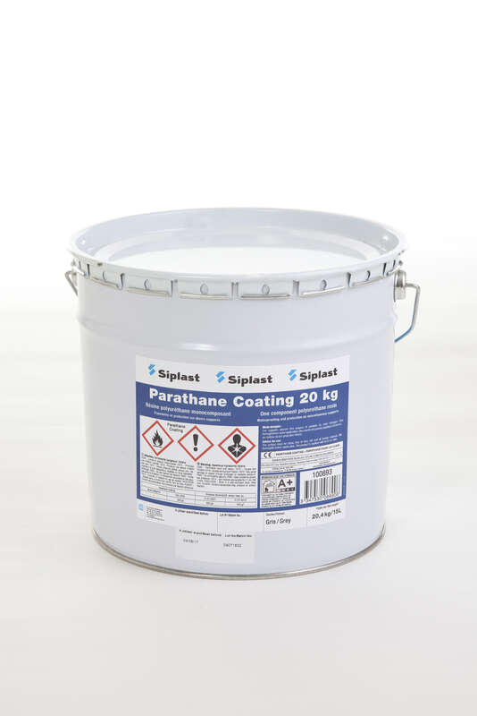 Résine d'étanchéité PARATHANE COATING gris - Seau de 20,4 kg