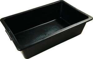 AUGE PLASTIQUE NOIRE 25 LITRES