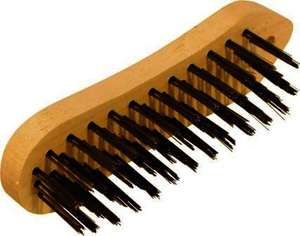 BROSSE METALLIQUE VIOLON 5 RANGS ACIER TREMPE