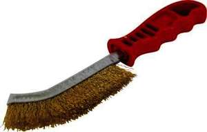BROSSE METALLIQUE CONVEXE ACIER LAITONNE
