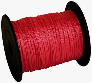 CORDEAU POLYPRO TRESSE FLUO ROSE 200M FIL 1,5MM