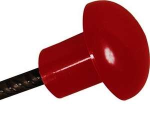 EMBOUT DE SECURITE ROUGE (SAC DE 25)