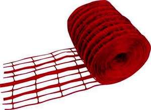 GRILLAGE AVERTISSEUR ROUGE 0,30MX100ML
