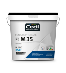 Peinture intérieur multi-supports PE M55 EXPERT mat blanc - Pot 5 L
