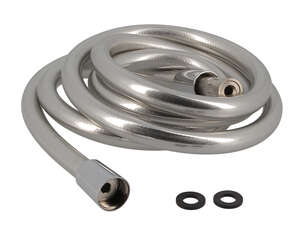 Flexible avec écrou tournant pour douche en PVC L. 2 m
