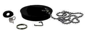 Bouchon avec chainette pour évier Diam. 52 mm