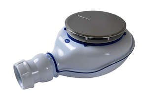 Bonde de douche pour receveur en grès ou acrylique Diam. 90 mm TURBOFLOW®2