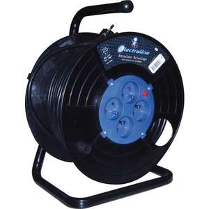 Enrouleur câble H05VVF 3G1,5 Aucune 25 m