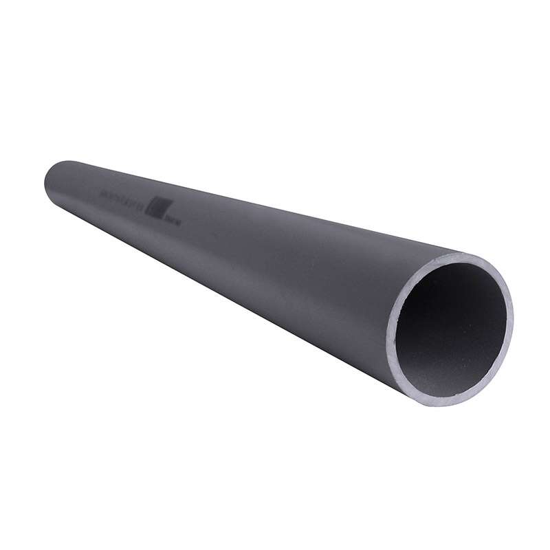 Tube d'évacuation en PVC Diam. 80 mm x L. 1 m