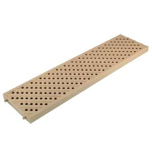 Grille de piscine sable L. 500 x l. 130 mm 