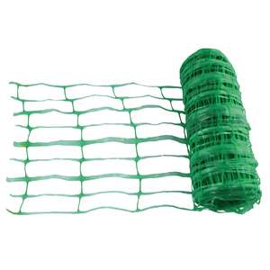 Grillage avertisseur non détectable vert - Rouleau de L. 100 m x l. 30 cm