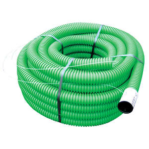 Gaine TPC Diam. 63 mm - vert - Rouleau de 25 m