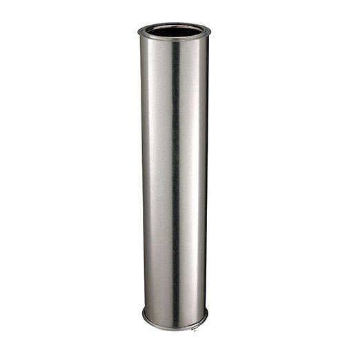 Tuyau De Cheminée Métal Avec Levier/volet – Diamètre 100mm, Acier Galvanisé, Neuf