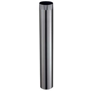 Tuyau pour conduit de raccordement en acier aluminié - Diam. 200 mm x L. 1 m